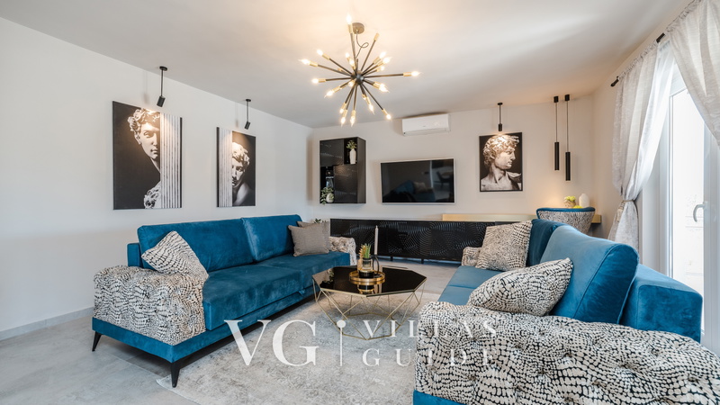 Villa Olive-Privlaka Dnevni boravak