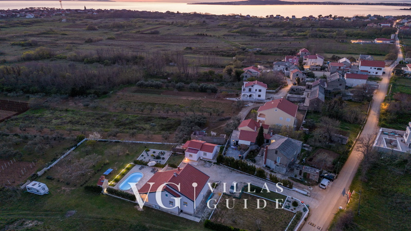 Villa Olive-Privlaka Dvorište i vanjski dio objekta