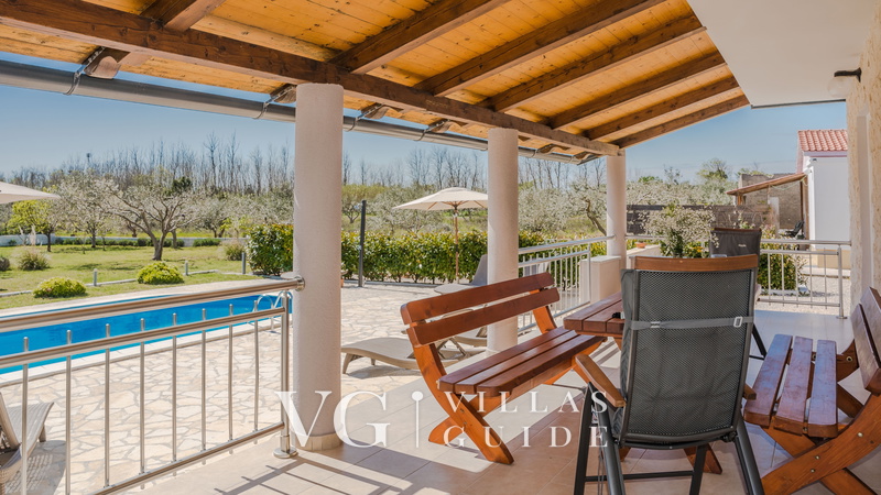 Villa Olive-Privlaka Dvorište i vanjski dio objekta