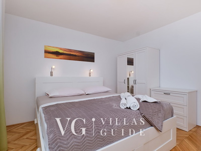 Villa Arnia apartman pool&beachfront Camera da letto