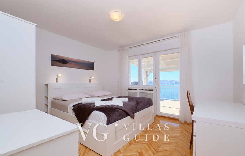 Villa Arnia apartman pool&beachfront Camera da letto