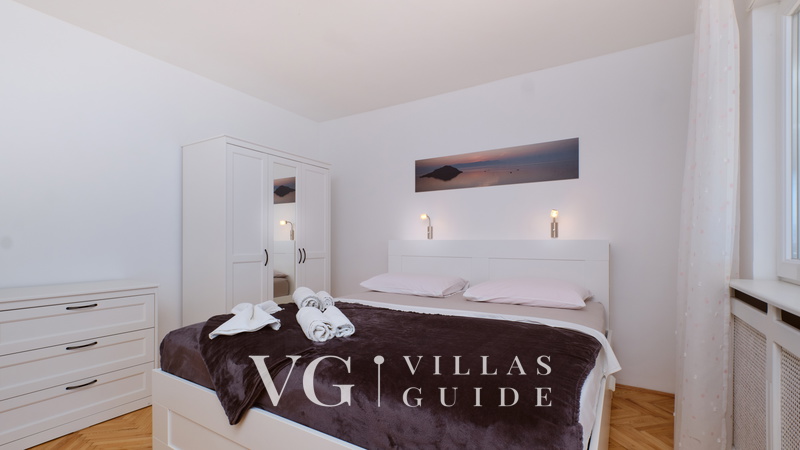 Villa Arnia apartman pool&beachfront Camera da letto