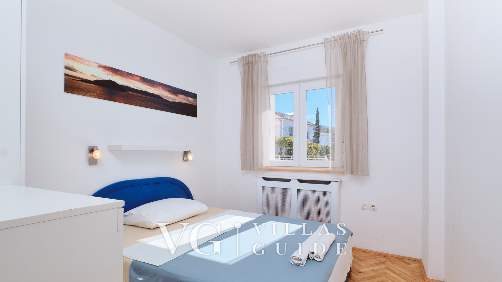 Villa Arnia apartman pool&beachfront Camera da letto