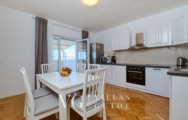 Villa Mediera terrace&sea view apartment 1 Kitchen