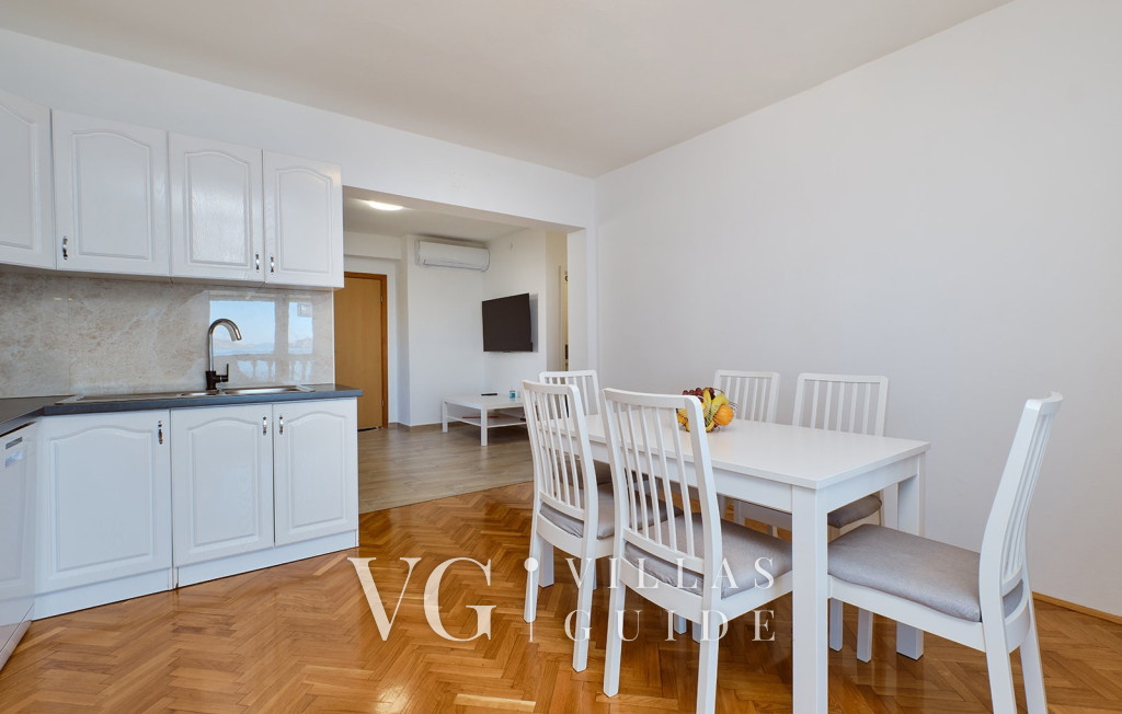 Villa Mediera terrace&sea view apartment 1 Cucina