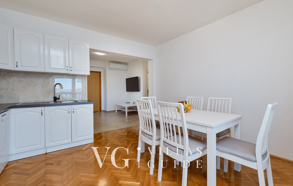 Villa Mediera terrace&sea view apartment 1 Kitchen