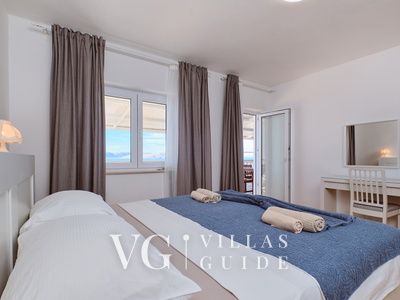 Villa Mediera terrace&sea view apartment 1 Camera da letto