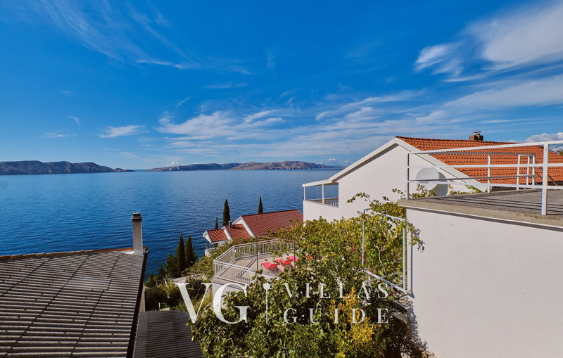 Villa Mediera terrace&sea view apartment 1 Garden and property exterior