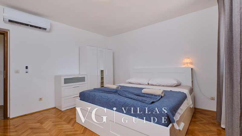 Villa Mediera terrace&sea view apartment 1 Spavaća soba