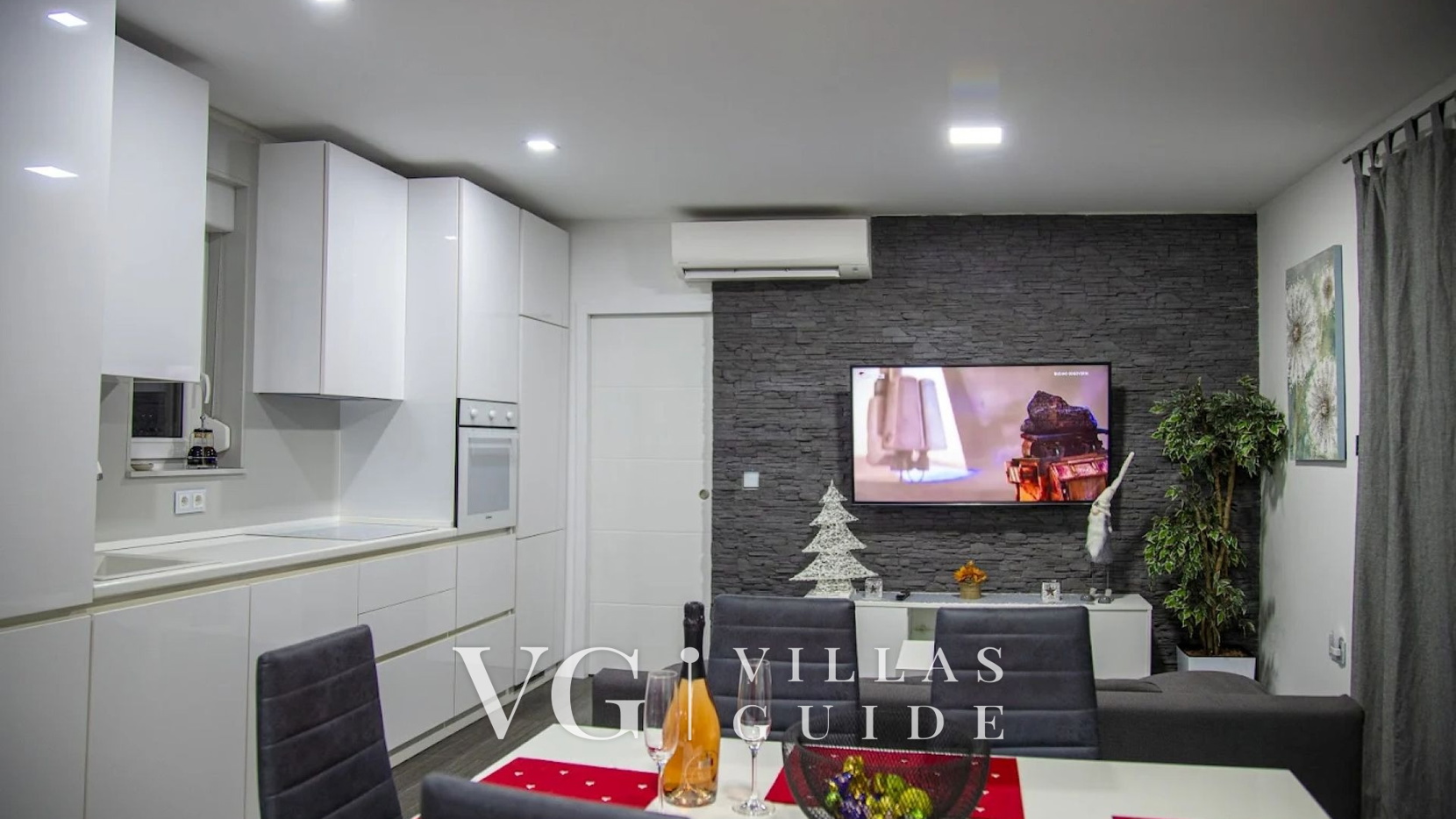 Holiday home Nina Wohnzimmer