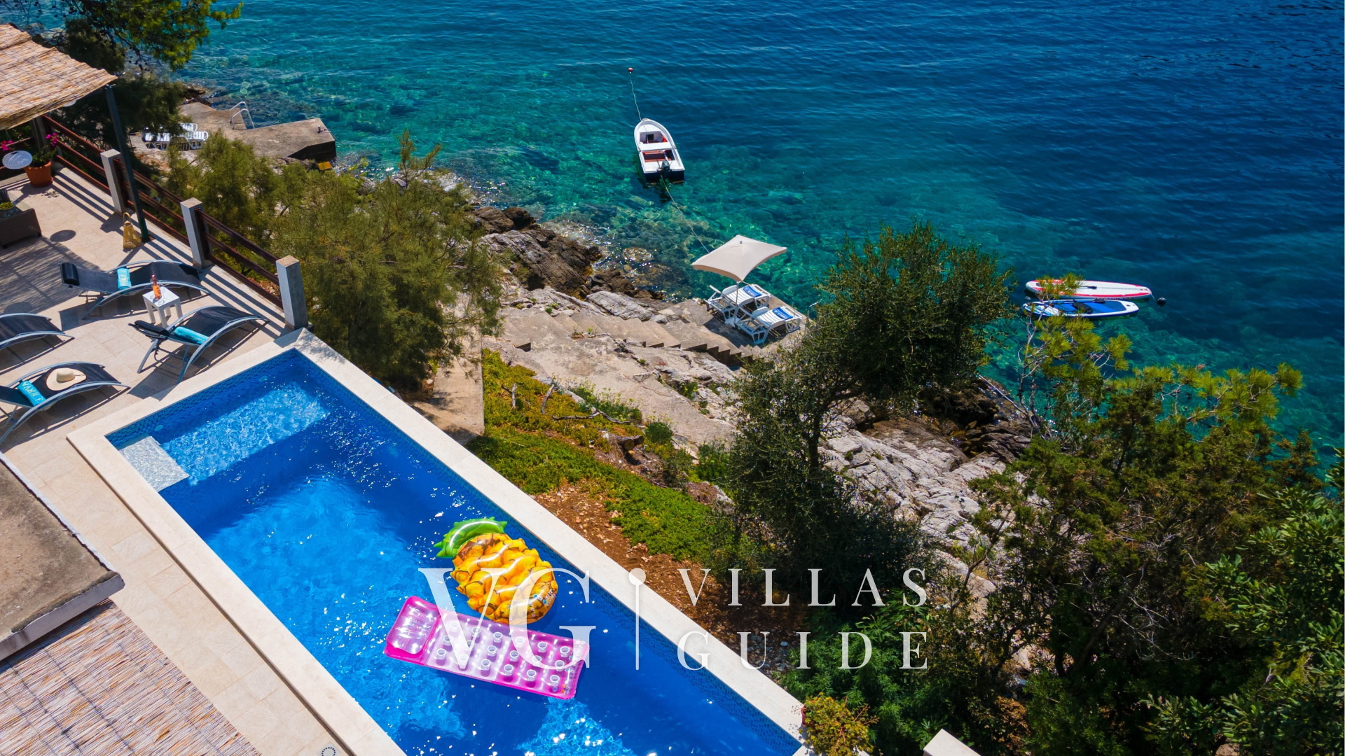 Waterfront House Arnet Pool