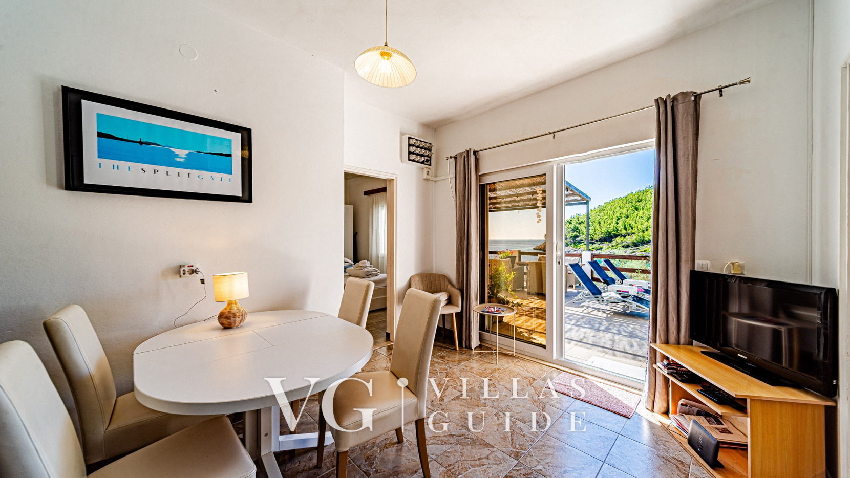 Waterfront House Arnet Dnevni boravak