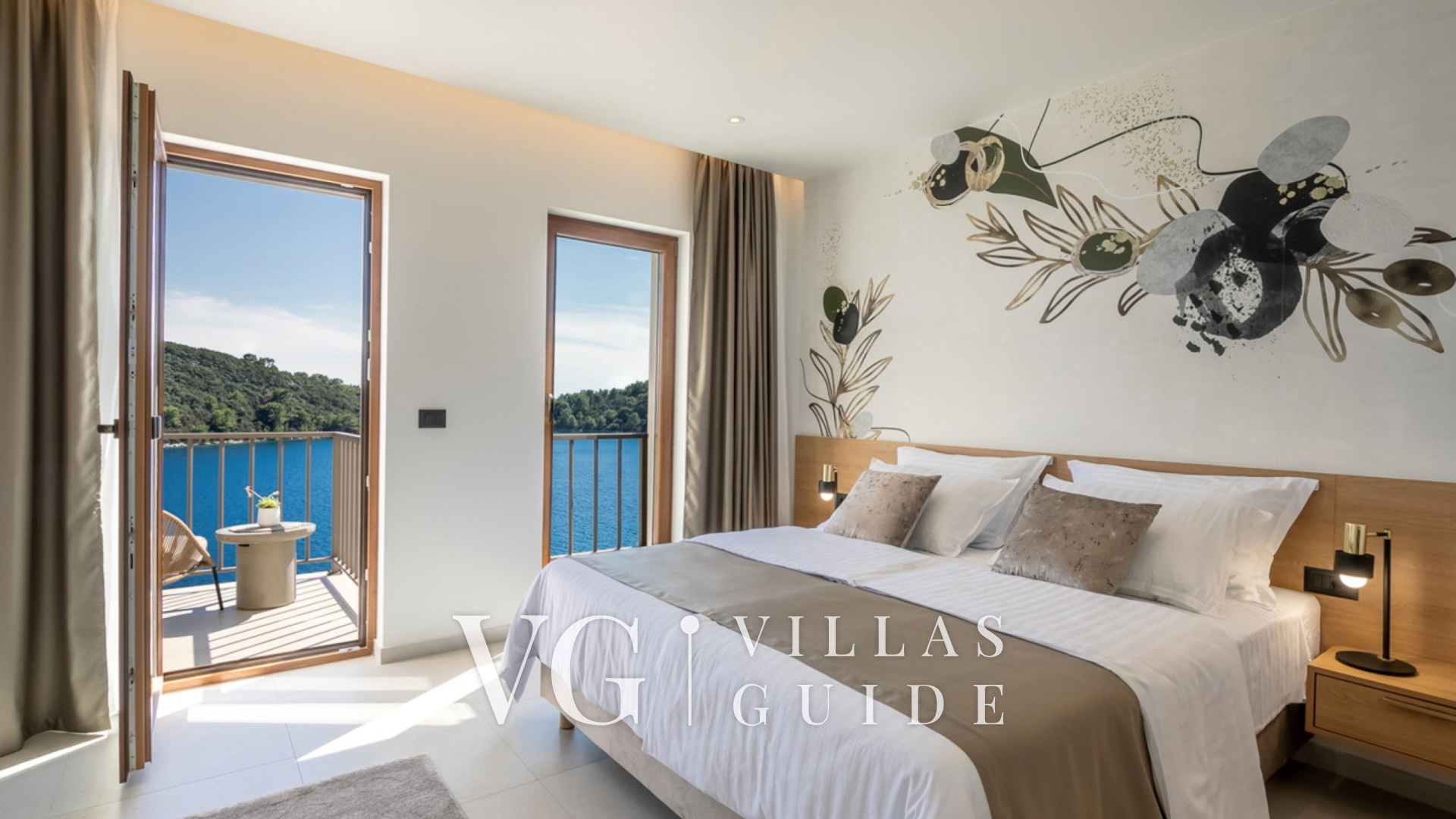 Villa Cristal Blue Spavaća soba