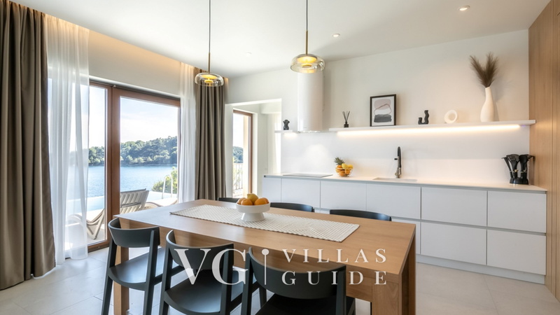 Villa Cristal Blue Kitchen