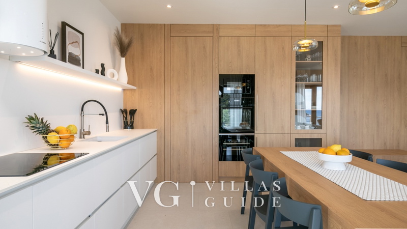 Villa Cristal Blue Kitchen