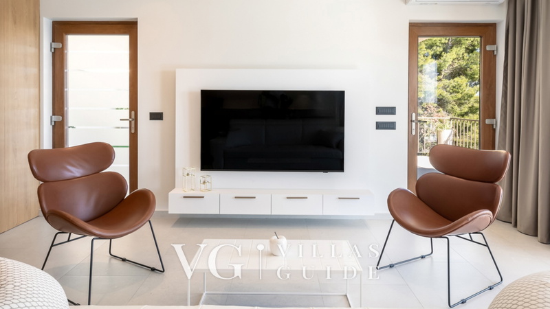 Villa Cristal Blue Living room