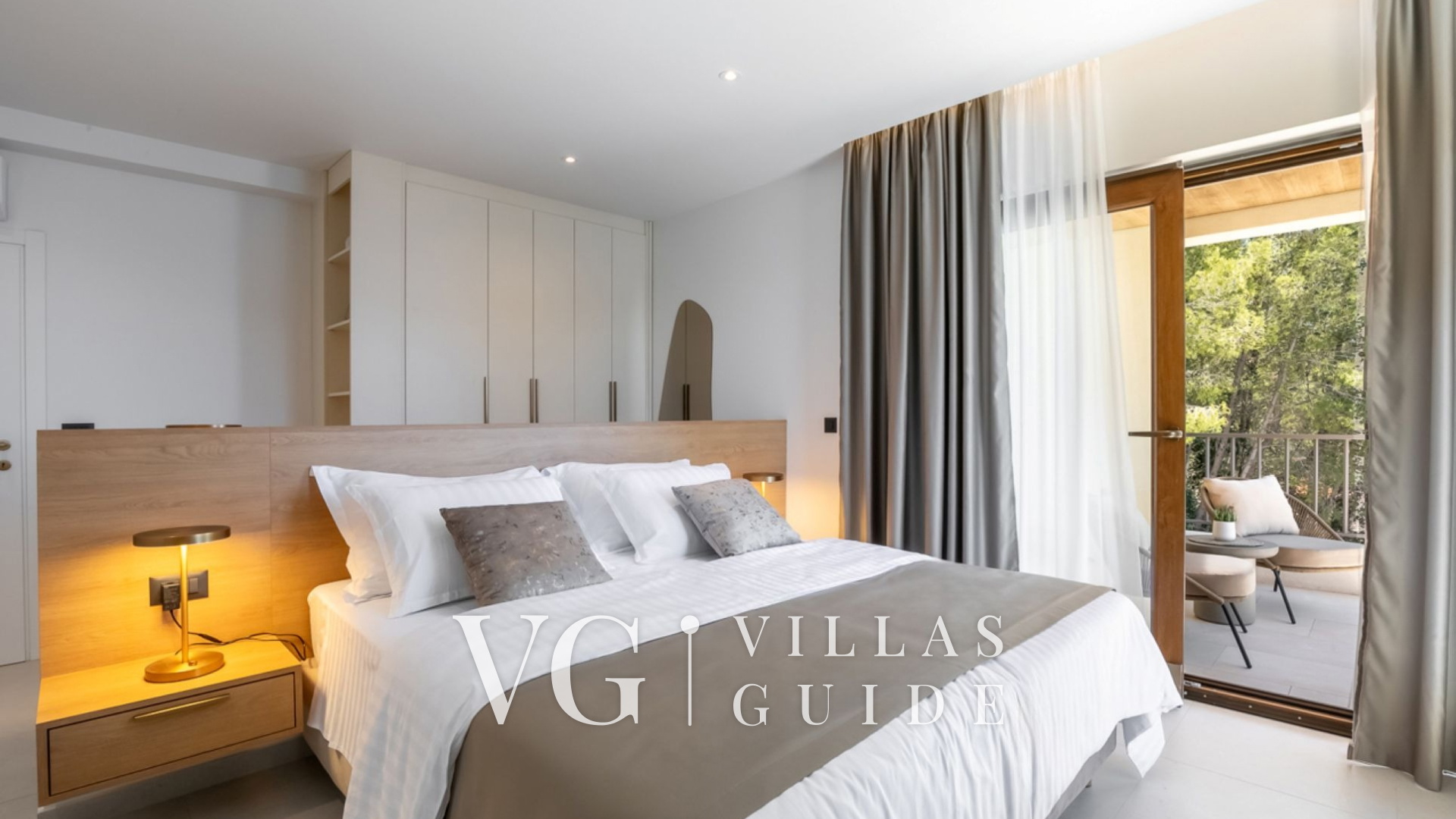 Villa Cristal Blue Spavaća soba