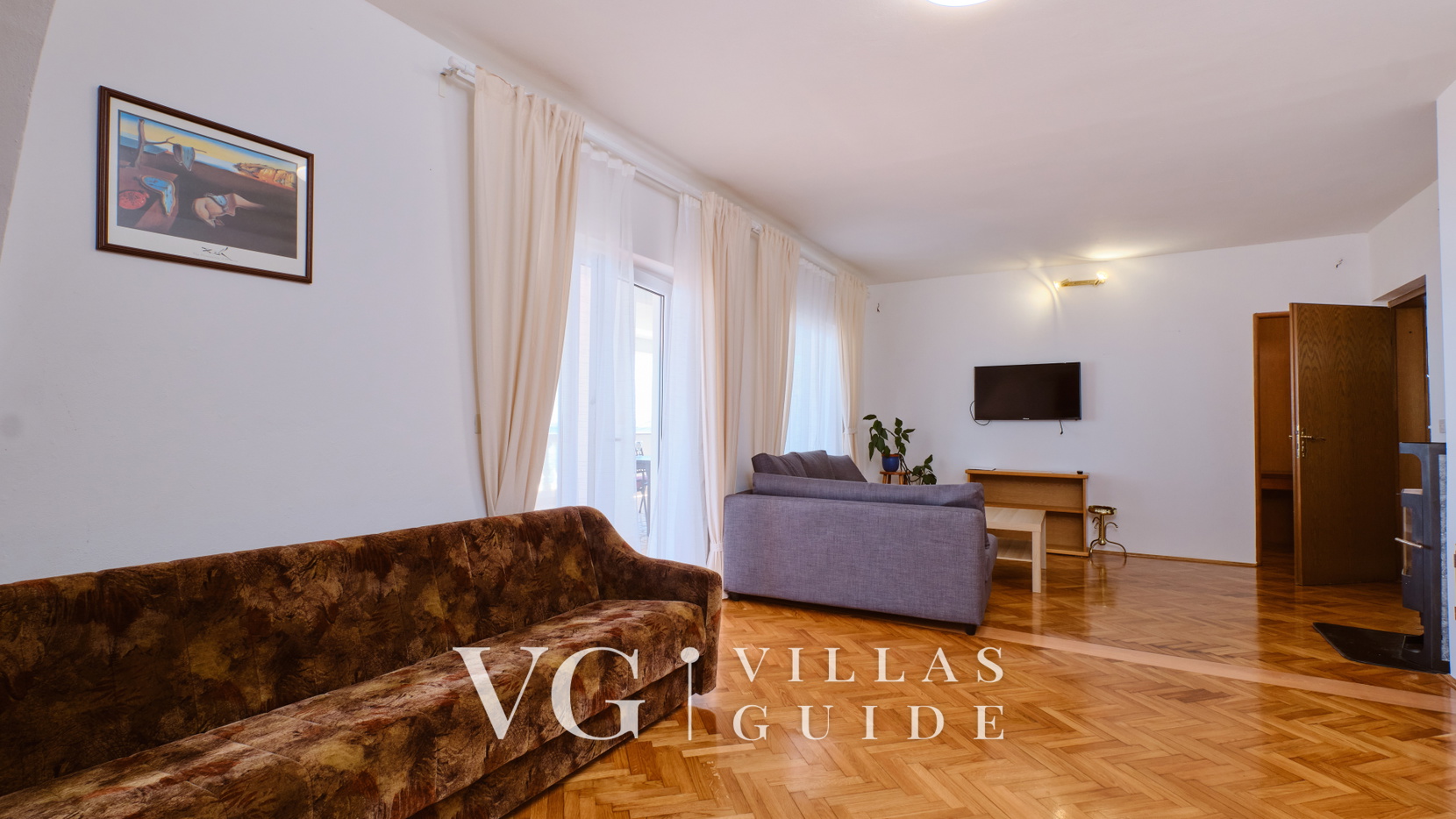 Villa Mediera Terrace&Sea View Apartment 2 Living room