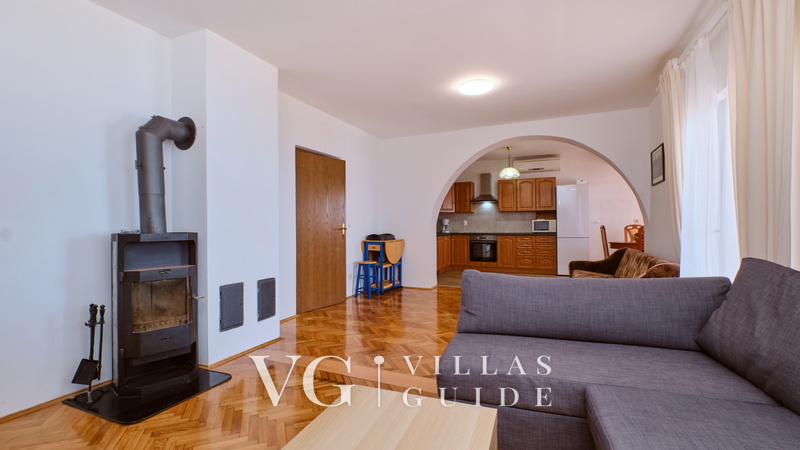 Villa Mediera Terrace&Sea View Apartment 2 Living room