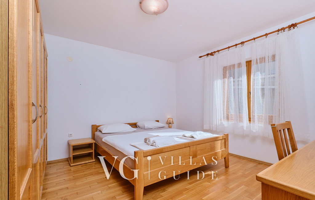 Villa Mediera terrace&sea view apartment 3 Camera da letto