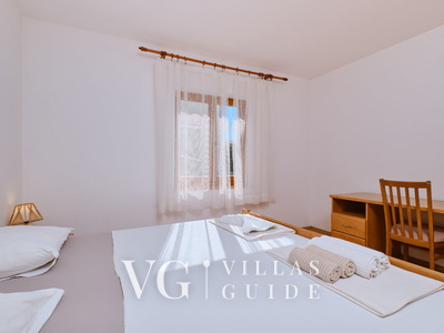 Villa Mediera terrace&sea view apartment 3 Camera da letto