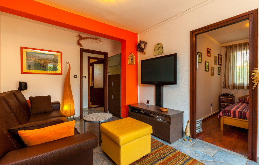 Ferienhaus Nina with Whirpool Wohnzimmer