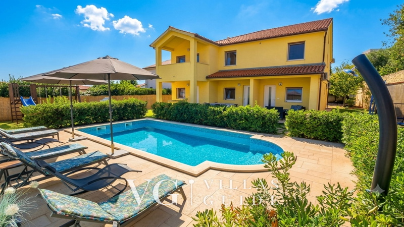Villa Angela - Medulin Dvorište i vanjski dio objekta