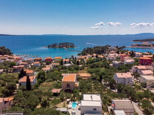 Villa Karla with pool&sea view&pet friendly