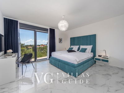 Villa Karla with pool&sea view&pet friendly