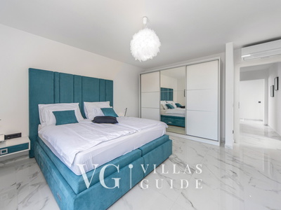 Villa Karla with pool&sea view&pet friendly Camera da letto