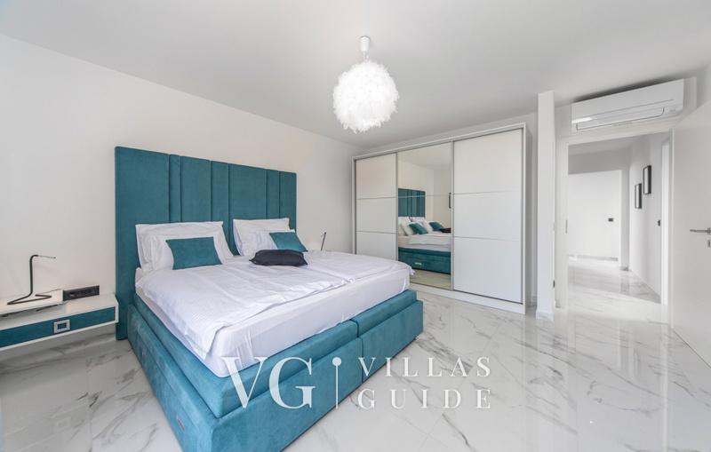 Villa Karla with pool&sea view&pet friendly Schlafzimmer