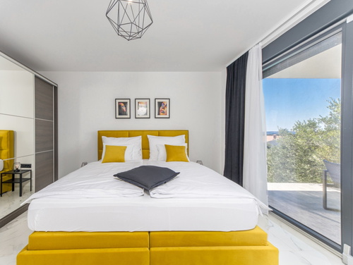 Villa Karla with pool&sea view&pet friendly