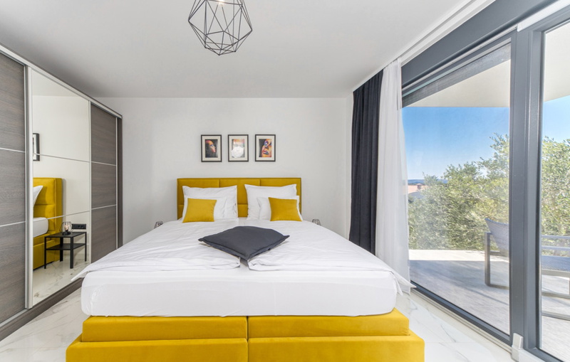 Villa Karla with pool&sea view&pet friendly