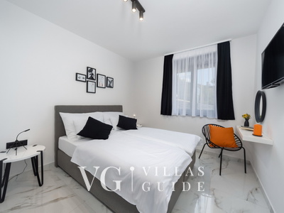 Villa Karla with pool&sea view&pet friendly Camera da letto