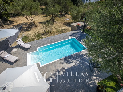 Villa Karla with pool&sea view&pet friendly Piscina