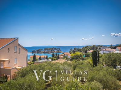Villa Karla with pool&sea view&pet friendly Giardino e esterni della proprietà