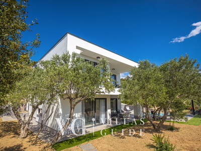 Villa Karla with pool&sea view&pet friendly Giardino e esterni della proprietà