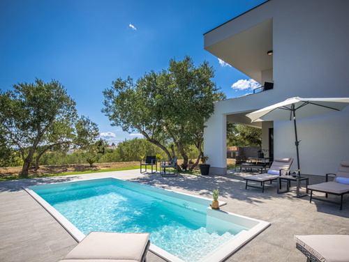 Villa Karla with pool&sea view&pet friendly