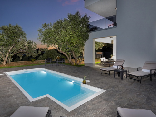 Villa Karla with pool&sea view&pet friendly