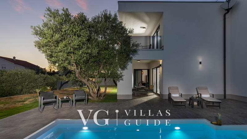 Villa Karla with pool&sea view&pet friendly