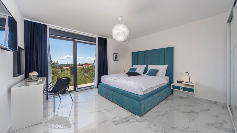 Villa Karla with pool&sea view&pet friendly