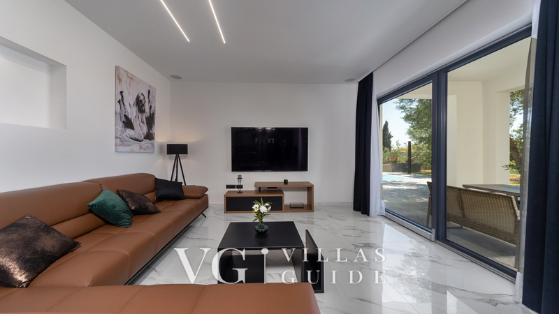 Villa Karla with pool&sea view&pet friendly