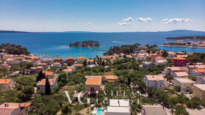 Villa Karla with pool&sea view&pet friendly Dvorište i vanjski dio objekta