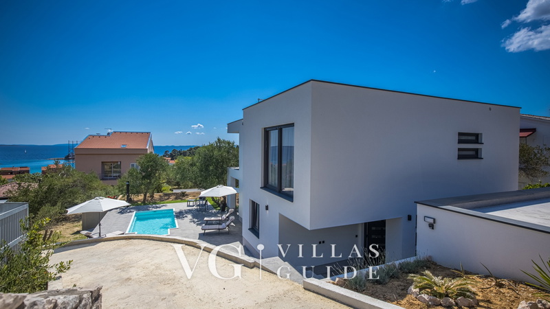 Villa Karla with pool&sea view&pet friendly