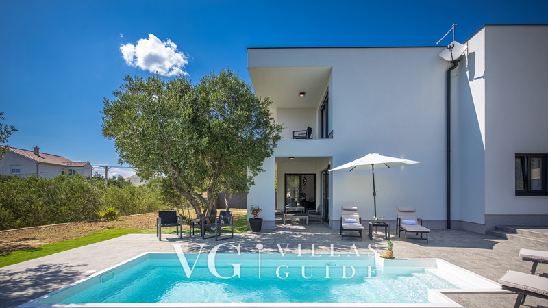 Villa Karla with pool&sea view&pet friendly