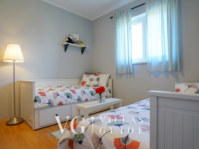 Green Escape Holiday House Schlafzimmer