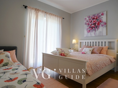 Green Escape Holiday House Schlafzimmer