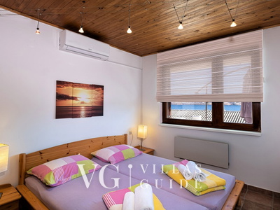 Apartman 2 Villa Figs whirpool & beachfront & seaview Camera da letto