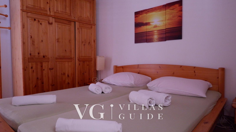 Apartman 1 Villa Figs whirpool & beachfront & terrace Schlafzimmer