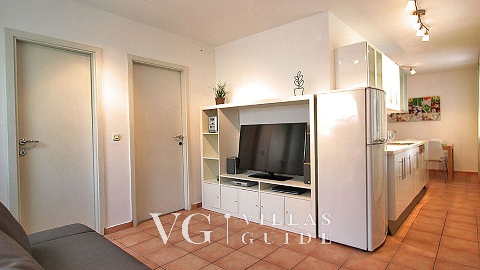 Apartman 1 Villa Figs whirpool & beachfront & terrace Wohnzimmer